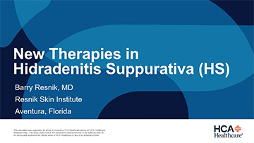 2024 New Therapies in Hidradenitis Suppurativa HS
